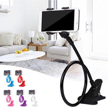 Load image into Gallery viewer, Mobile Lazy Bracket Two Clamp Flexible Phone Stand Holder for Cellphone Support  lazy arm phone holder
