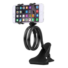 Load image into Gallery viewer, Mobile Lazy Bracket Two Clamp Flexible Phone Stand Holder for Cellphone Support  lazy arm phone holder
