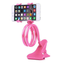 Load image into Gallery viewer, Mobile Lazy Bracket Two Clamp Flexible Phone Stand Holder for Cellphone Support  lazy arm phone holder
