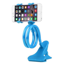 Load image into Gallery viewer, Mobile Lazy Bracket Two Clamp Flexible Phone Stand Holder for Cellphone Support  lazy arm phone holder
